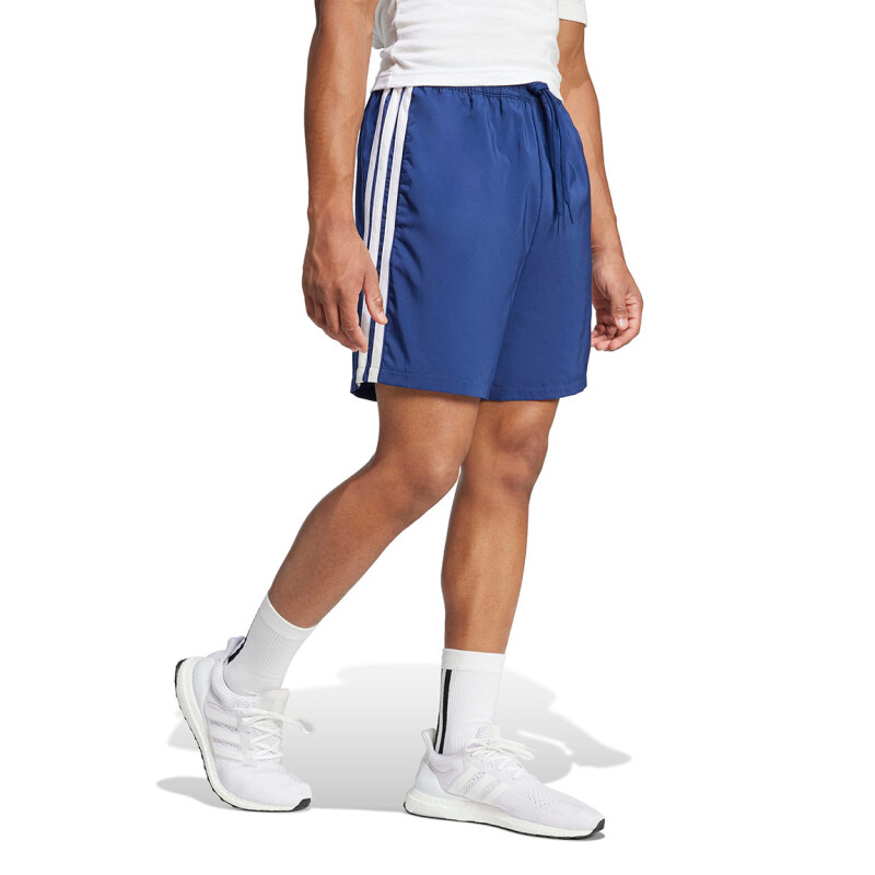 Short De Hombre Adidas 3s Chelsea Marino-blanco