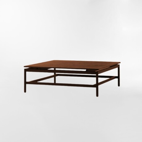 MESA DE CENTRO TRILOGIA MARRÓN - CUADRADO/A