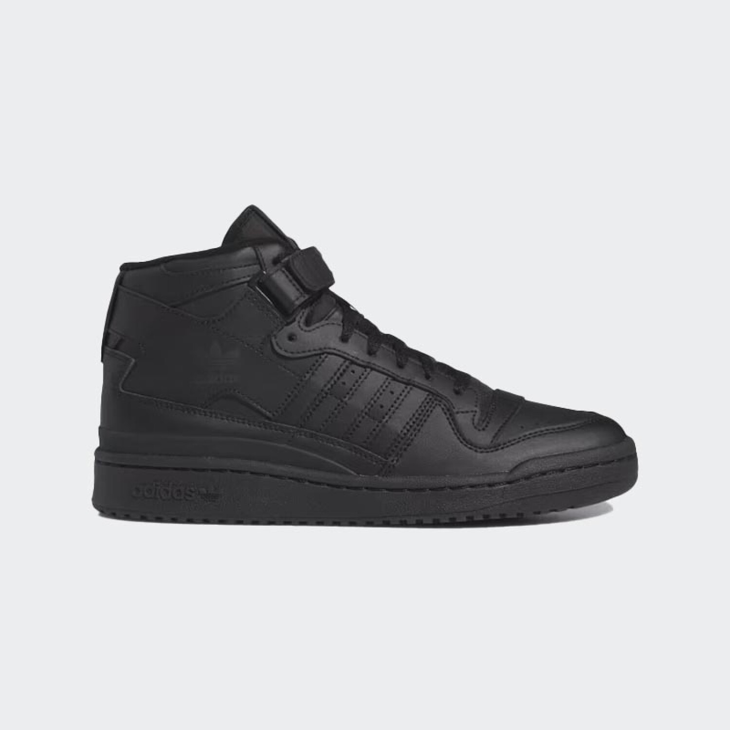 Adidas negras de cuero clearance