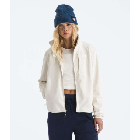 Campera polar con cierre White Dune