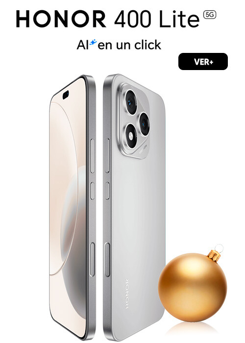 ¡Llevate hoy el Honor 400 Lite al mejor precio!