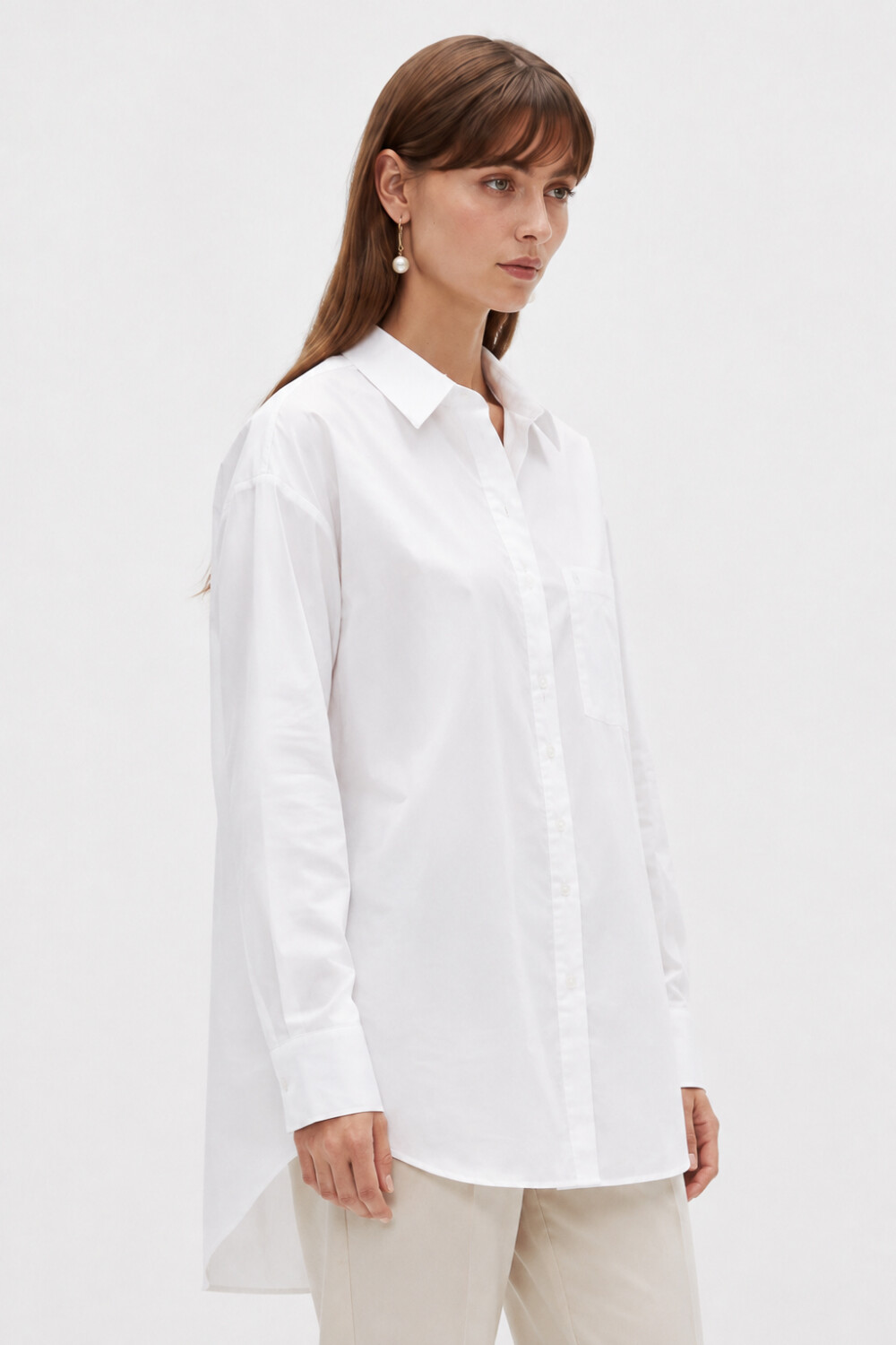 Camisa Tunnis Marfil / Off White