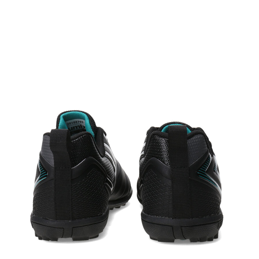Championes de Hombre Umbro Futbol Vision Tf Negro - Turquesa