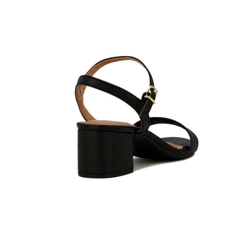Sandalia Vizzano Mujer Taco 5cm Negro