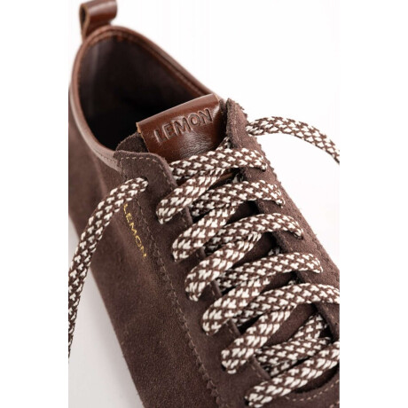 Zapato Gamuza Chocolate