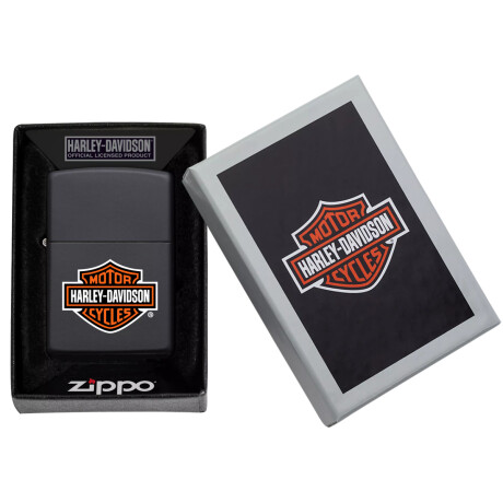 Encendedor Zippo Negro C/Diseño 0