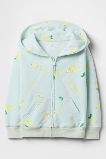 Canguro Con Cierre Logo Gap Toddler Niña Azul