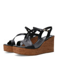 Sandalias de Mujer Bottero Plataforma Negro