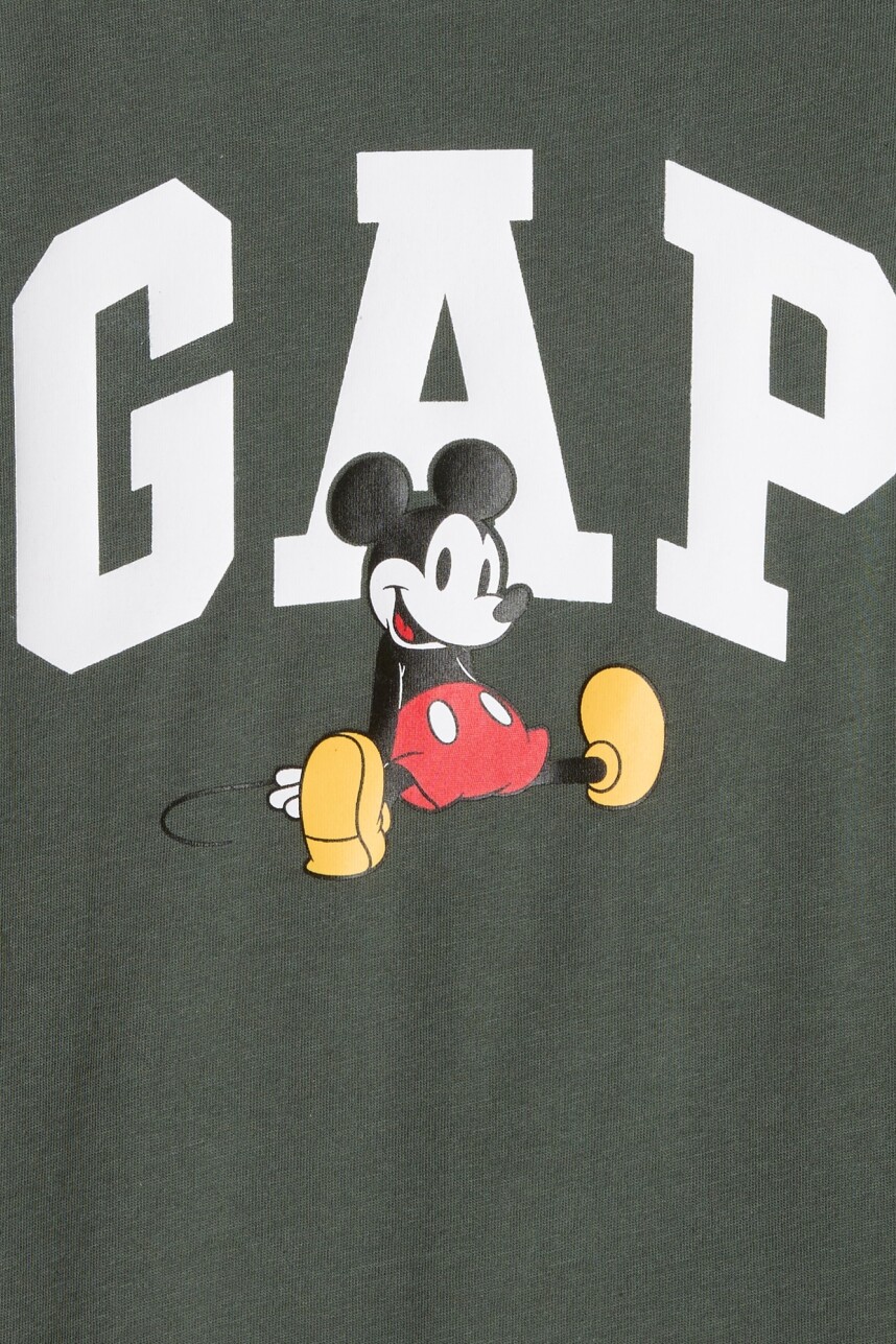 Remera Disney Manga Larga Toddler Niño Sp Dis Fam Evergreen