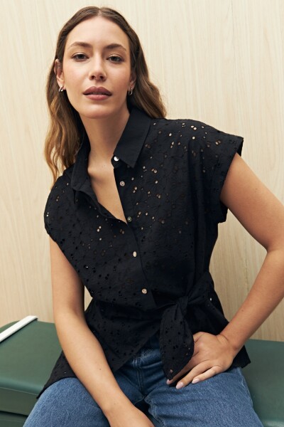 CAMISA ELENORE Negro