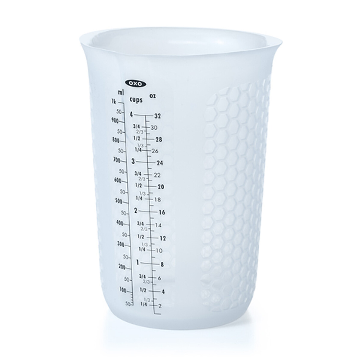 OXO GG 4 TAZA APRETAR Y VERTER SILICONA TAZA MEDIDORA 