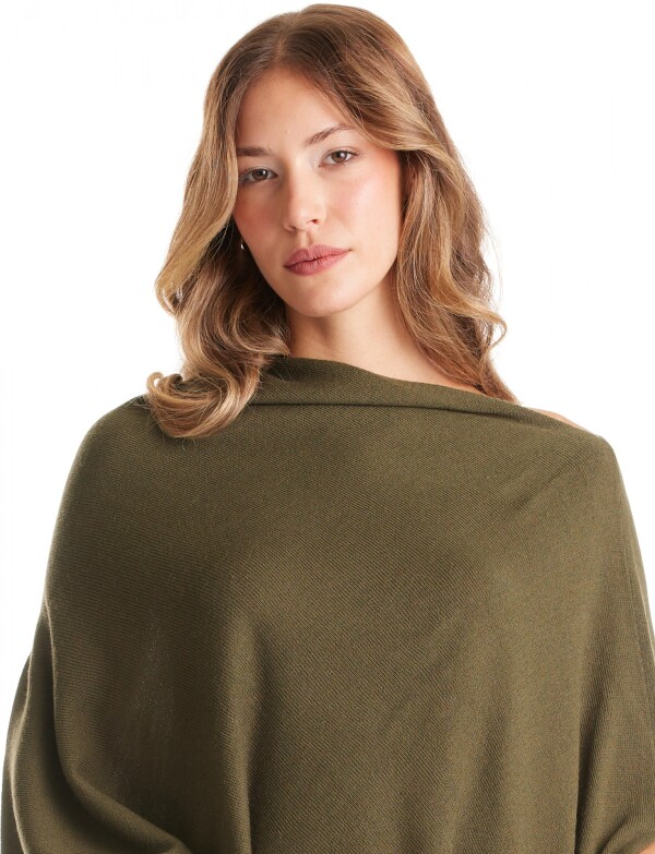Poncho Colors OLIVA