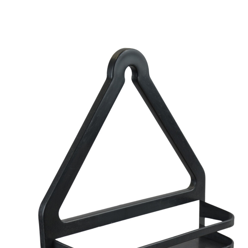 Porta shampoo colgante NEGRO