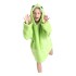 Manta Buzo Canguro Polar Con Capucha Corderito Infantil Color Variante Dinosaurio