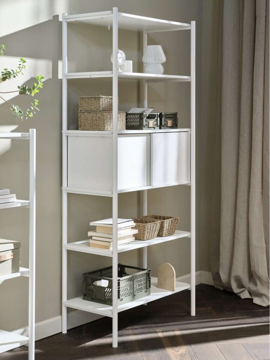 Estanteria Lindved 6 Estantes - Blancos 