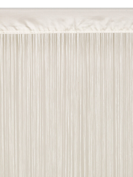 Cortina de hilos YXLAN 1x140x245 crema Cortina de hilos YXLAN 1x140x245 crema