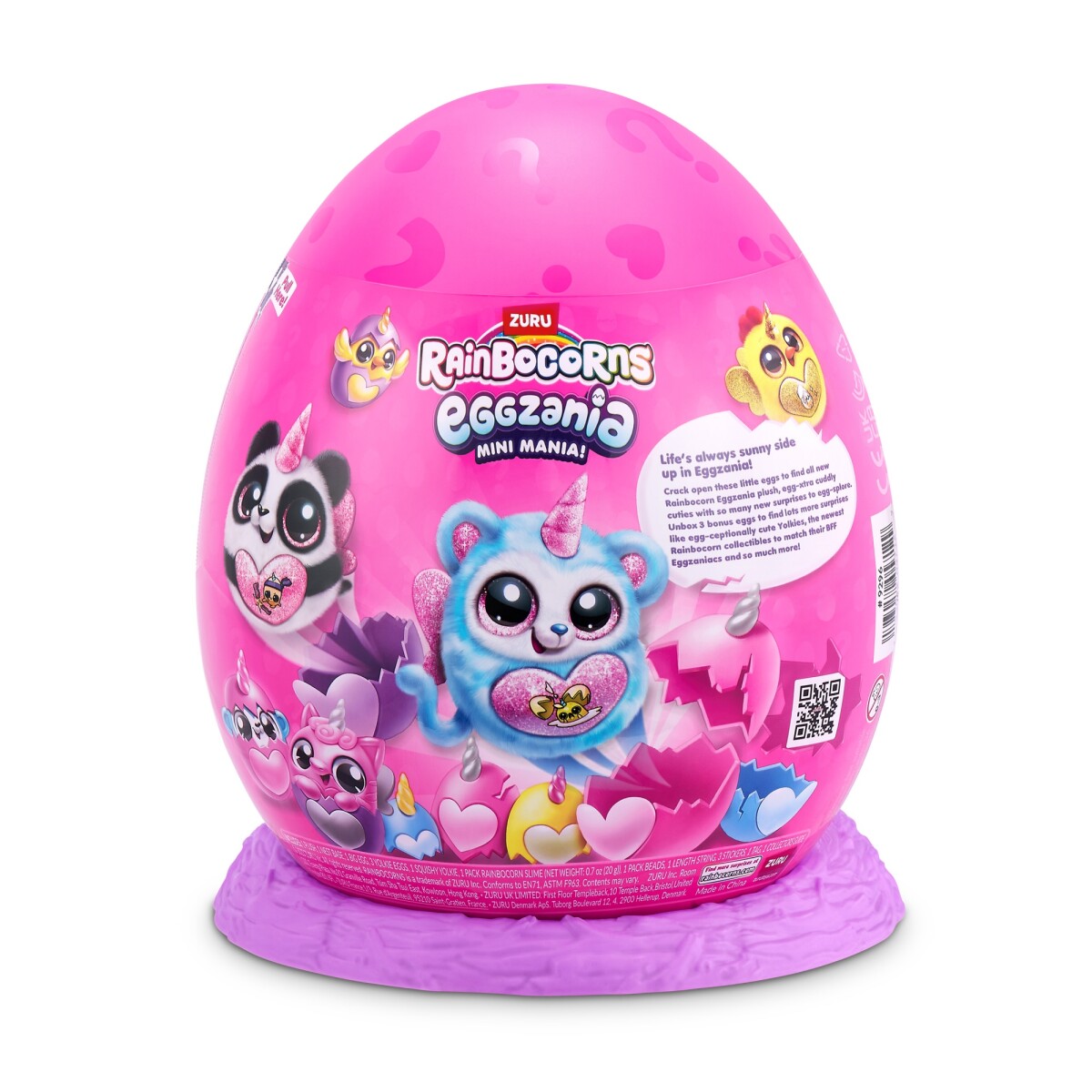 Juego Sorpresas Rainbocorns Eggzania Mini 