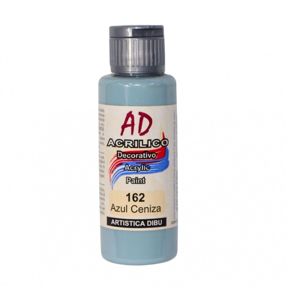 PINTURA ACRILICA ARTISTICA DIBU 60 ML. DIFERENTES COLORES COLOR AZUL CENISA 162
