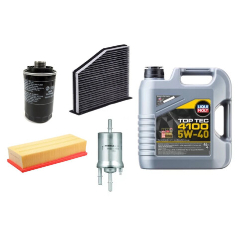 KIT DE FILTROS Y ACEITE 5W40 LIQUI MOLY (TSI) Kit De Filtros Y Aceite 5w40 Liqui Moly (tsi)
