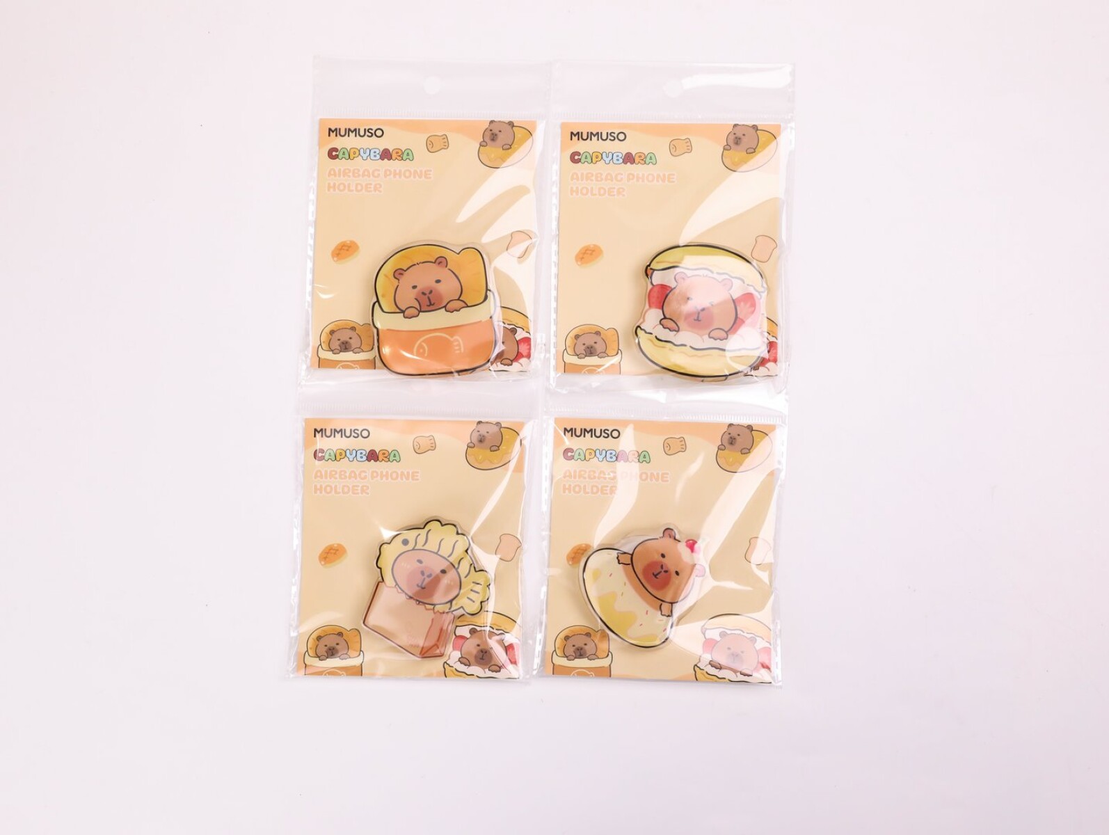 SOPORTE PARA TELÉFONO CON AIRBAG PLEGABLE (CAPIBARA) 