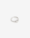 Anillos Chicos Metal Anillo Corazón Metal - Plateado Rodio