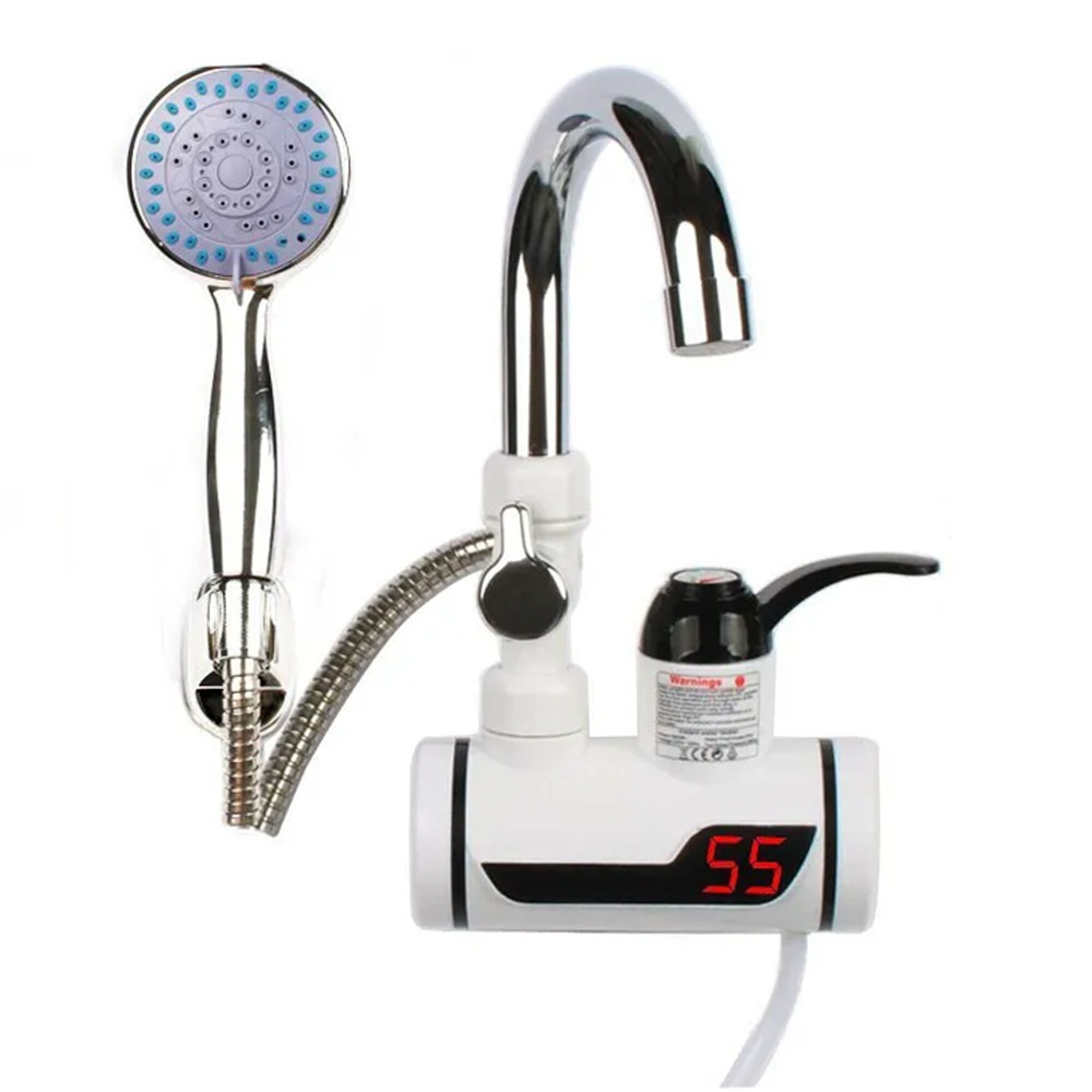 Grifo de baño Grifo de agua caliente instantáneo-220V Calentador de agua  instantáneo eléctrico 2 en 1 Baño-Aliexprees