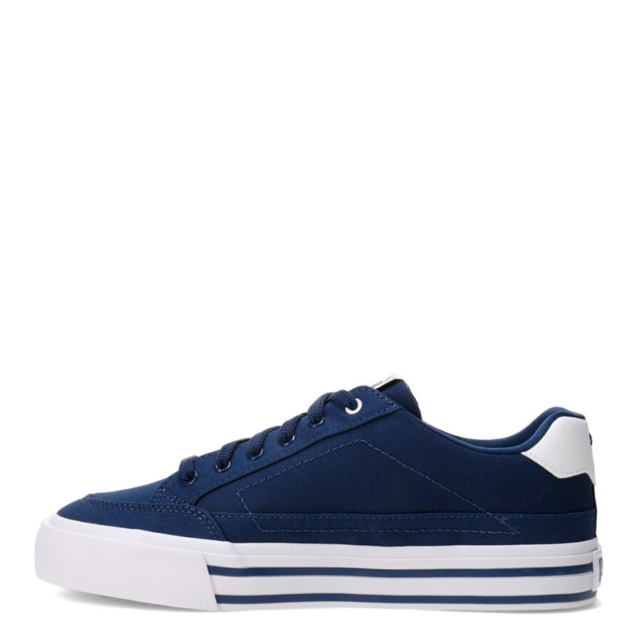 Championes de Hombre Puma Court Classic Vulc Azul - Blanco