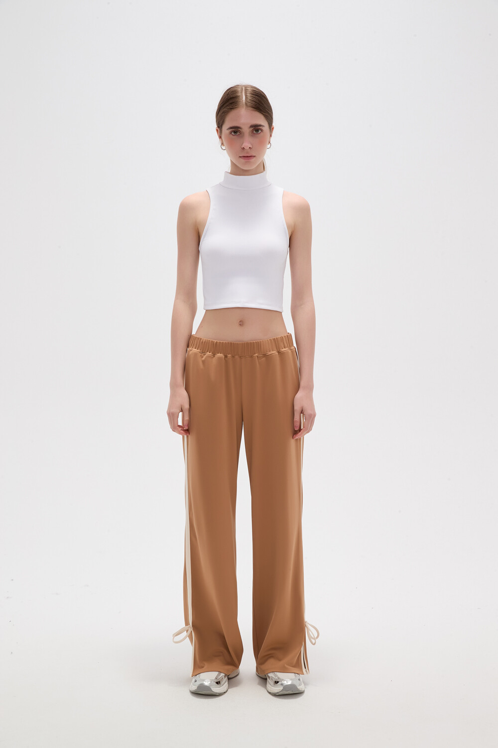 Pantalon Deportivo Veda Beige Oscuro