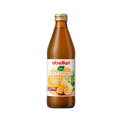 Kombucha Voelkel maracuya y limon 330cc Kombucha Voelkel Mar/limon 330