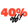 40% OFF