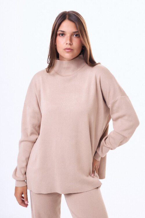 Buzo Tejido Medina Beige