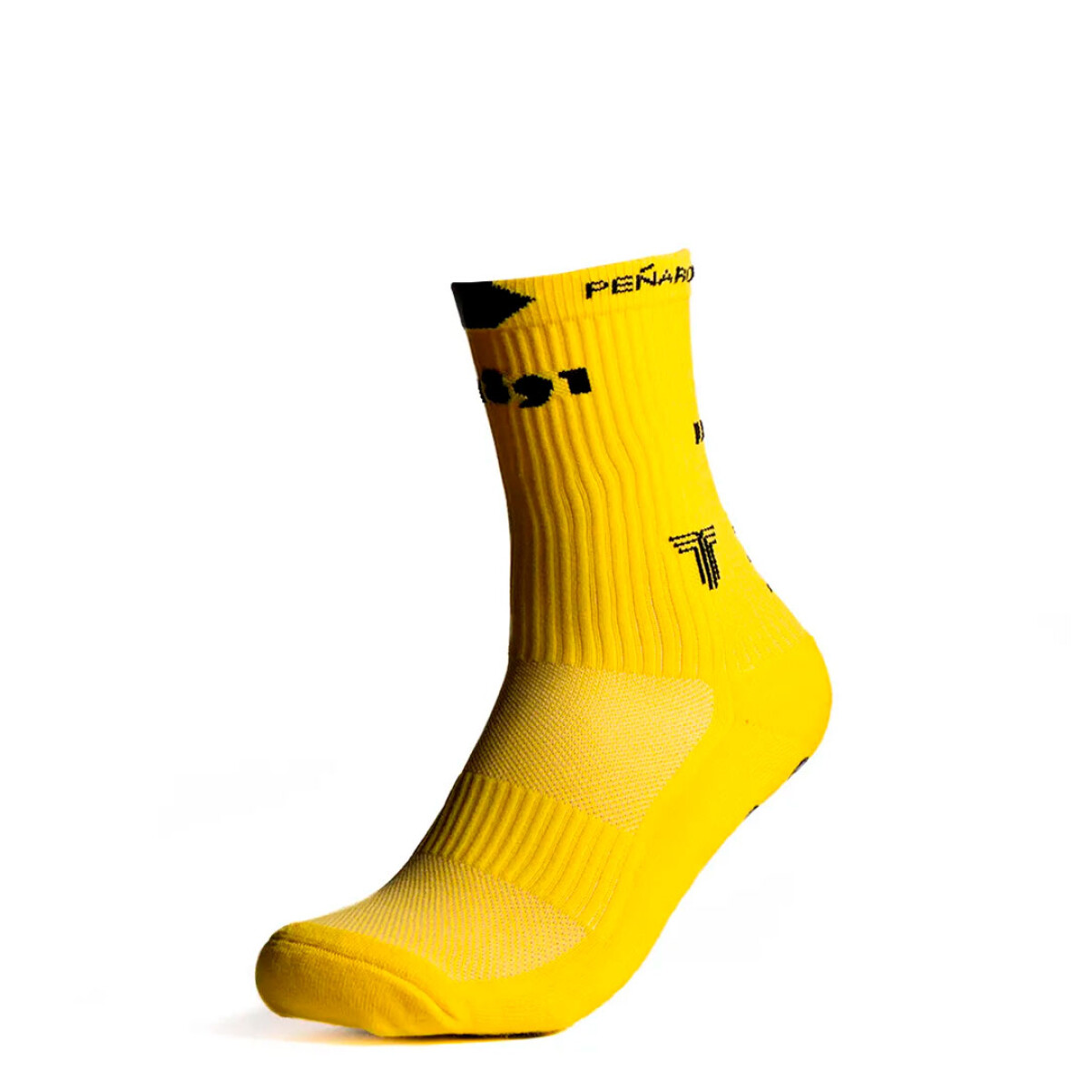 Medias Unisex TIFFOSI Peñarol Antideslizantes - Amarillo - Negro 