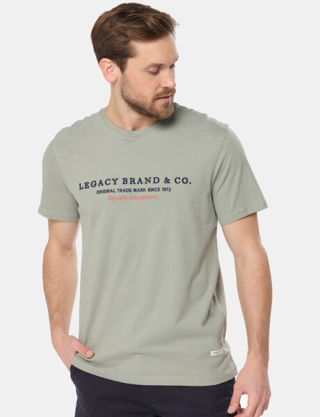 REMERA ESTAMPADA Verde