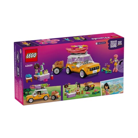 Bloques para armar Lego Friends Excursión en auto de carretera 220 pcs 6+ Bloques Para Armar Lego Friends Excursión En Auto De Carretera 220 Pcs 6+