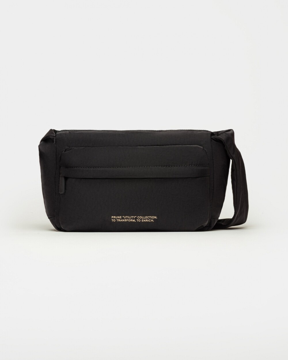 Bandolera Jet en nylon Negro