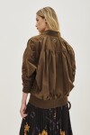 Campera Bomber Marron