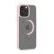 Protector Case Delight Series MagSafe Devia con Soporte para iPhone 15 Pink sand