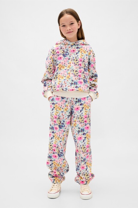 Canguro Logo Gap Niña Ivory Frost Floral