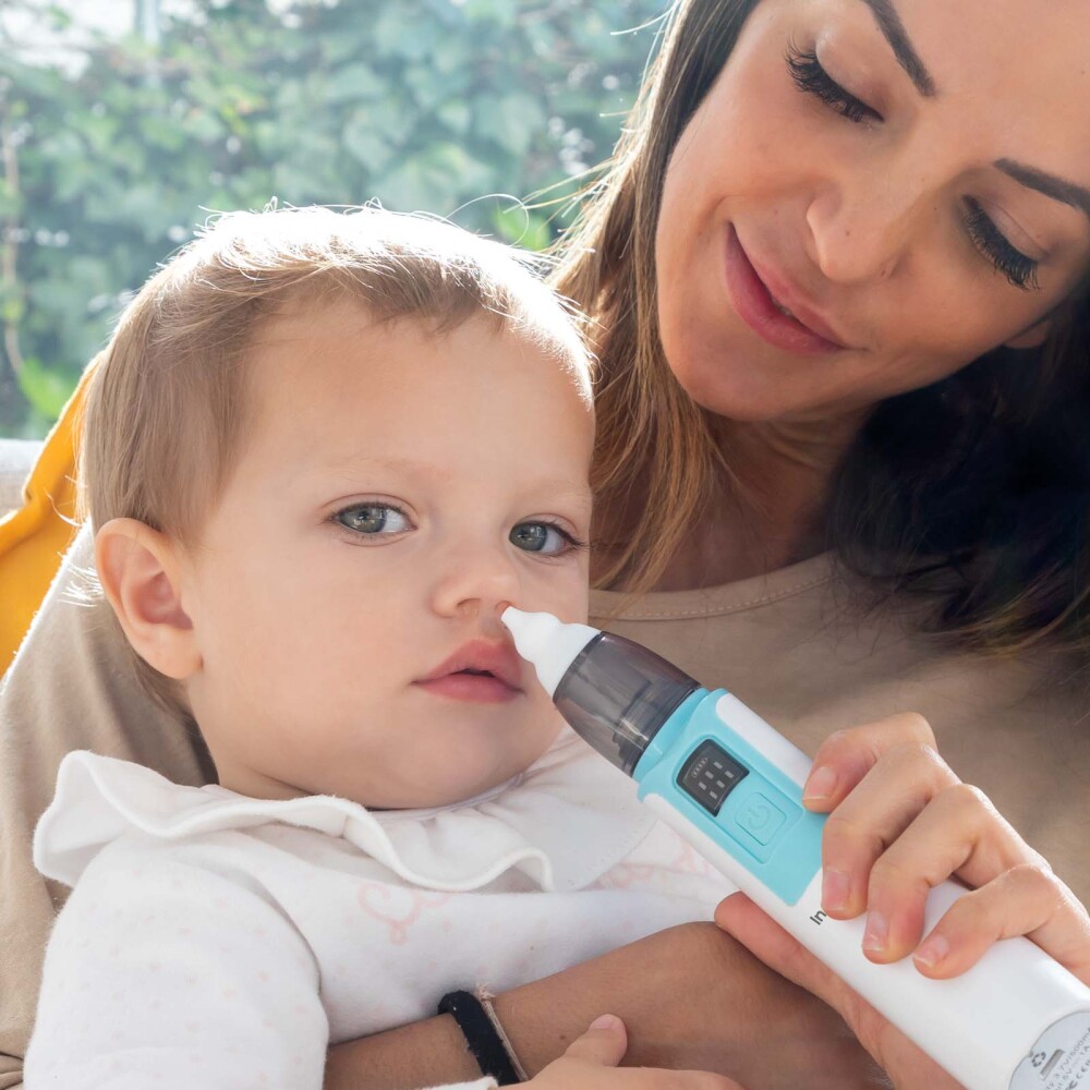 ASPIRADOR NASAL RECARGABLE ABS AZUL INNOVAGOODS