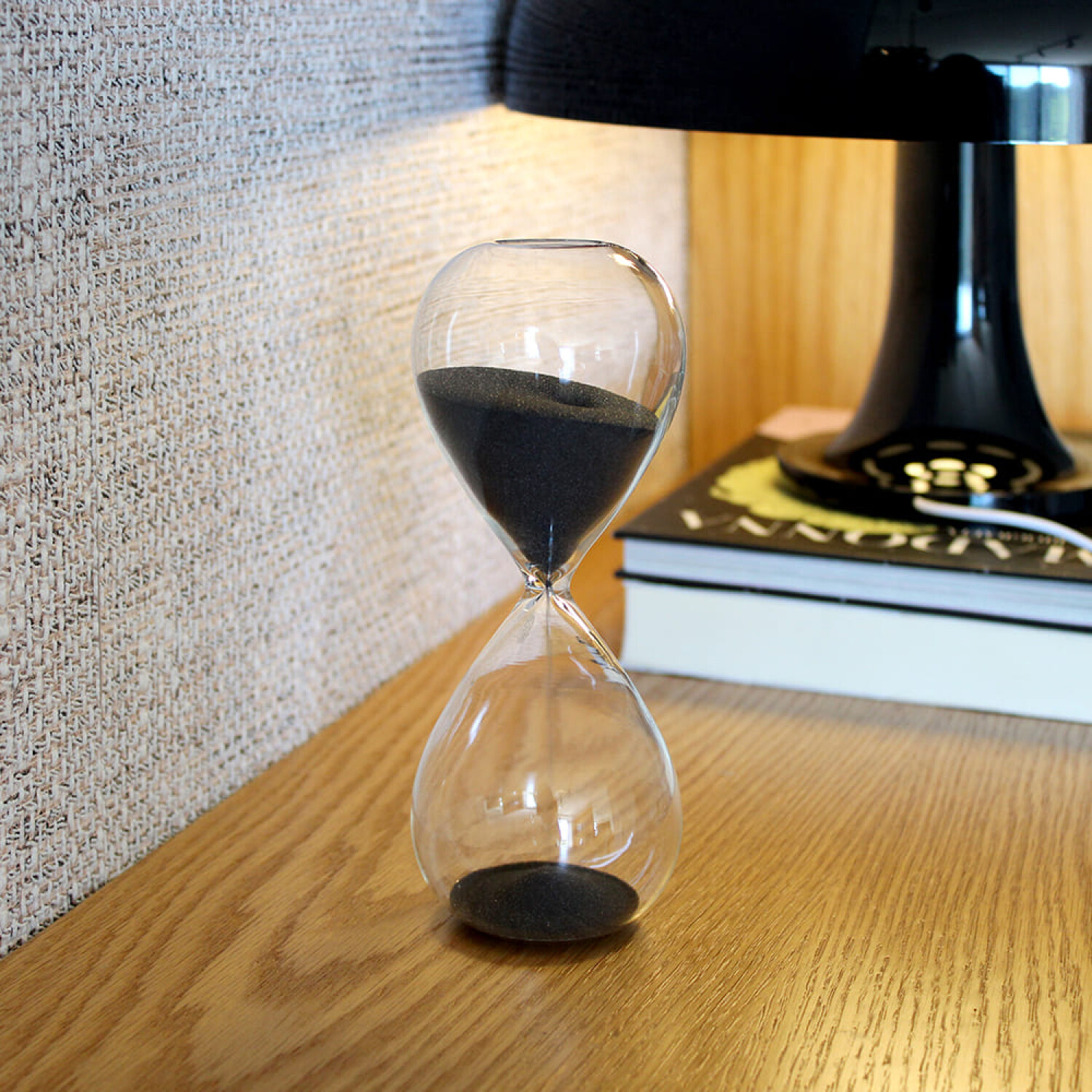 Reloj de arena 15 minutos curvas — Buho Store