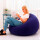 Sillón Puff Inflable Con Respaldo Interior Exterior Azul