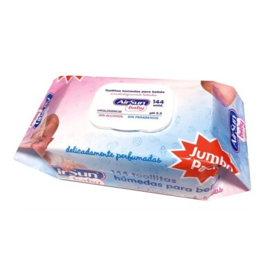 Toallitas Humedas Airsun Baby 144 Uds. Toallitas Humedas Airsun Baby 144 Uds.