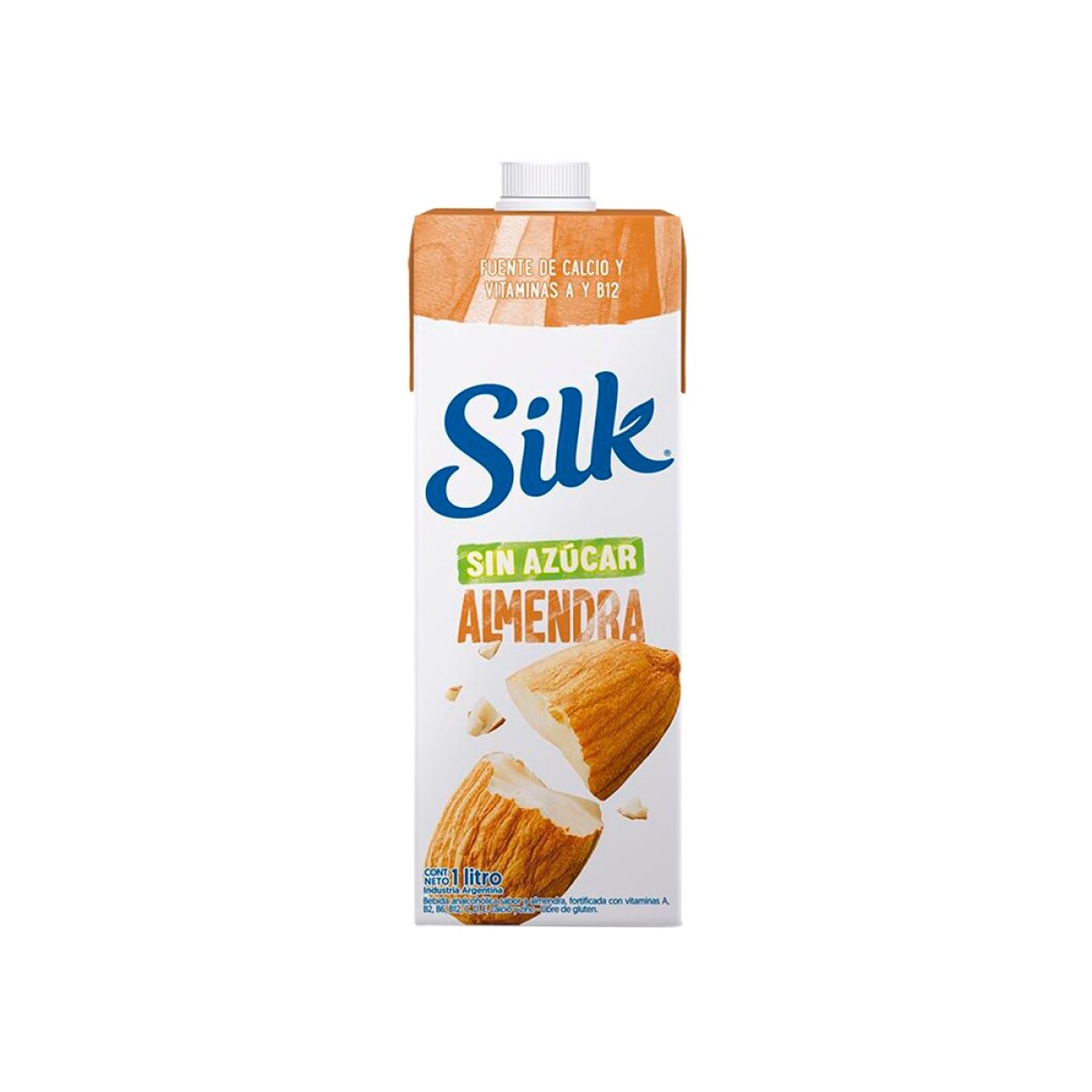 Leche Vegetal Silk Almendra sin azúcar 1L 