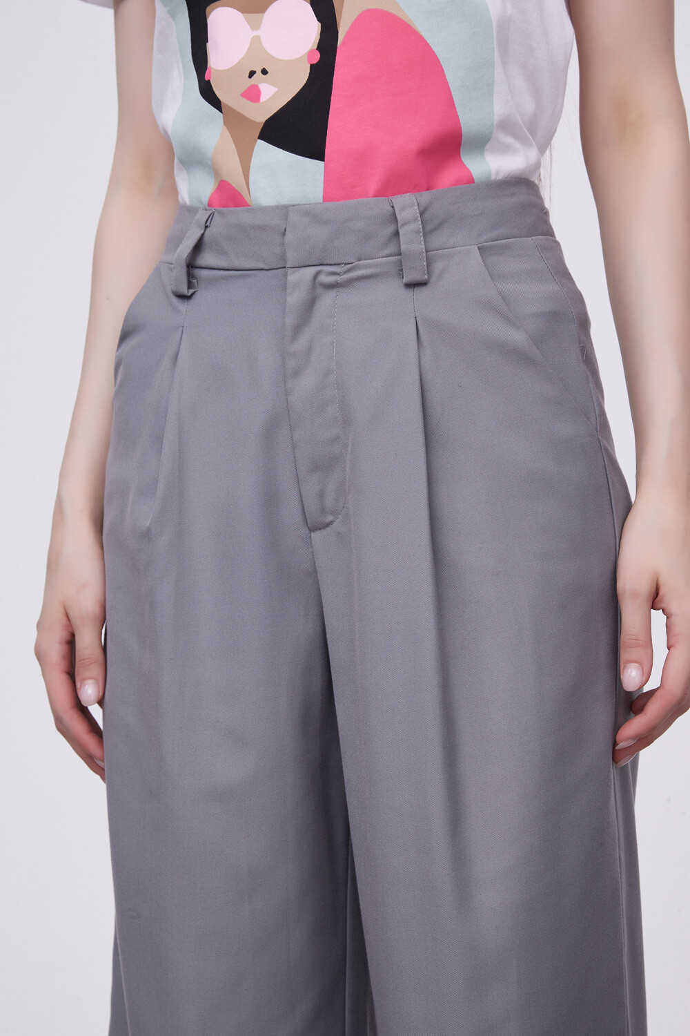 Pantalon Acacia Gris Medio