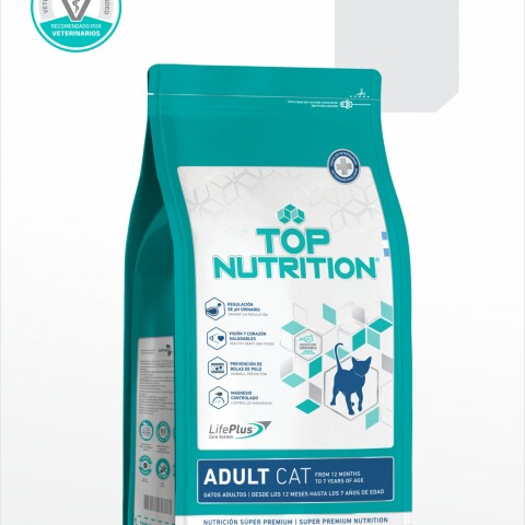 TOP NUTRITION GATOS ADULTOS X 2 KG Top Nutrition Gatos Adultos X 2 Kg