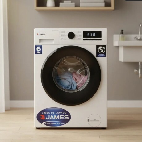Lavarropas James 6kg Inverter modelo Lr 1006 G6 Inv Slim Lavarropas James 6kg Inverter modelo Lr 1006 G6 Inv Slim