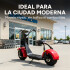 Moto Electrica Gogreen Naked 1500W 12Ah 20Km Autonom. 40Km/h Variante Color Rojo