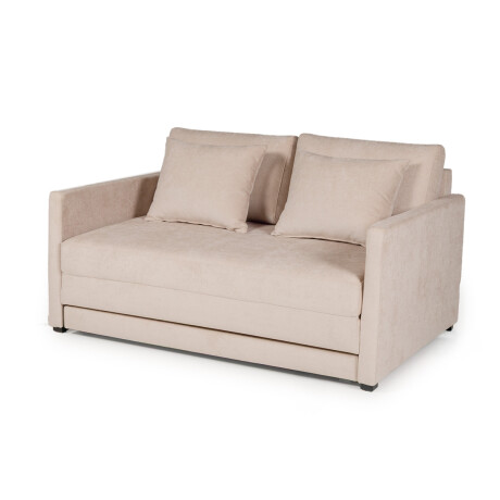 Sofá Cama Quito - 176 - Tela Microfibra TC 1010 (Beige)