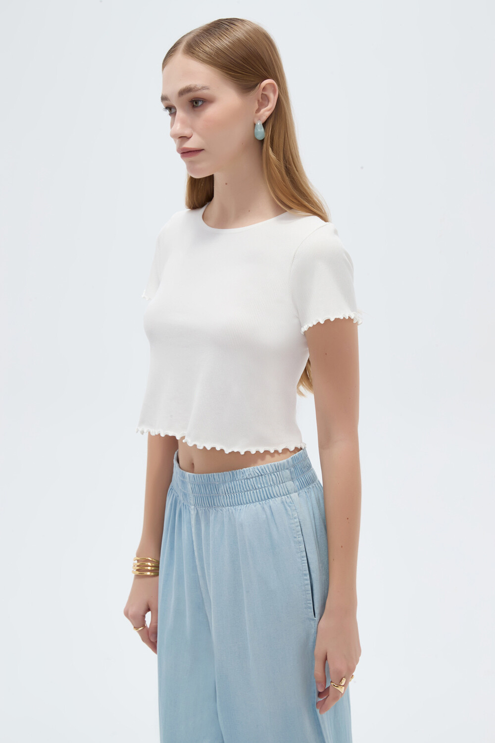 Remera Joutte Marfil / Off White
