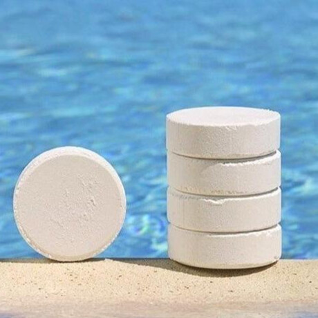Set 5 Kg Cloro Triple Acción 25 Pastillas Piscina Spa Set 5 Kg Cloro Triple Acción 25 Pastillas Piscina Spa